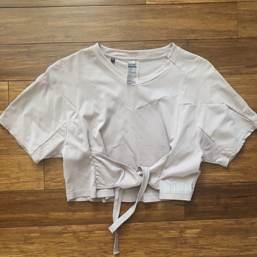 Gymshark Ori Crop Top in Taupe